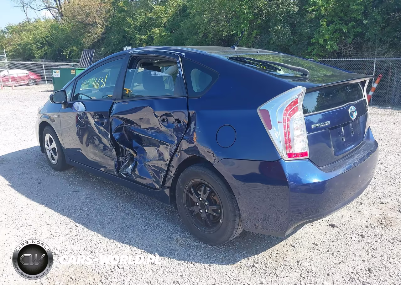 2012 Toyota Prius Two VIN:JTDKN3DU4C0334092 - 3