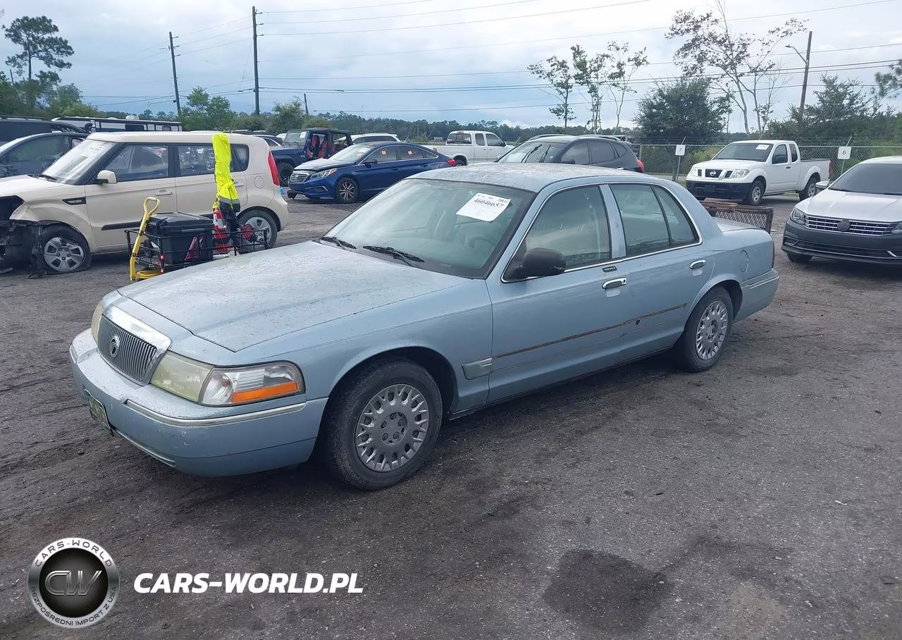 2003 Mercury Grand Marquis Gs VIN:2MEFM74W93X682340 - 2