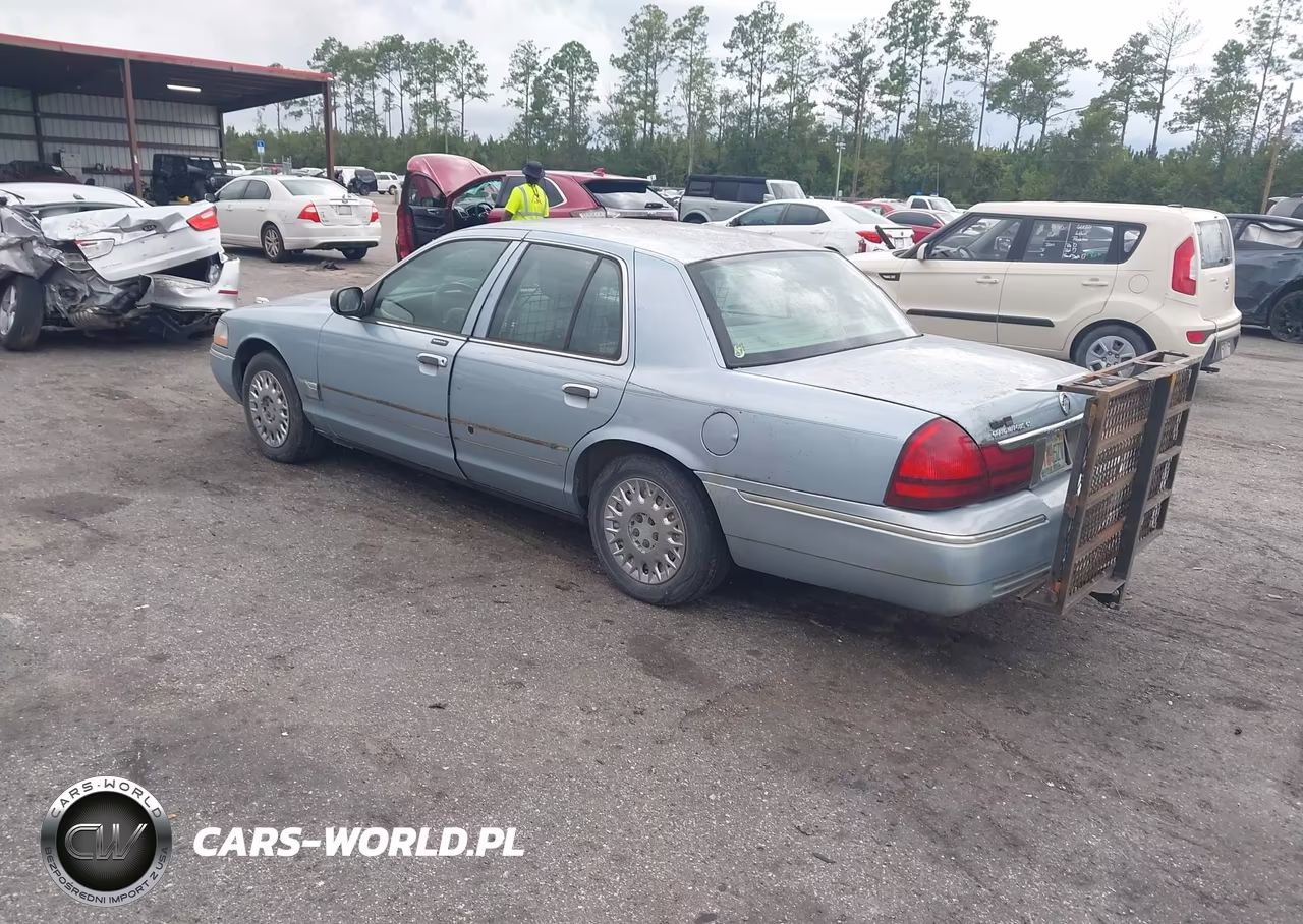 2003 Mercury Grand Marquis Gs VIN:2MEFM74W93X682340 - 3