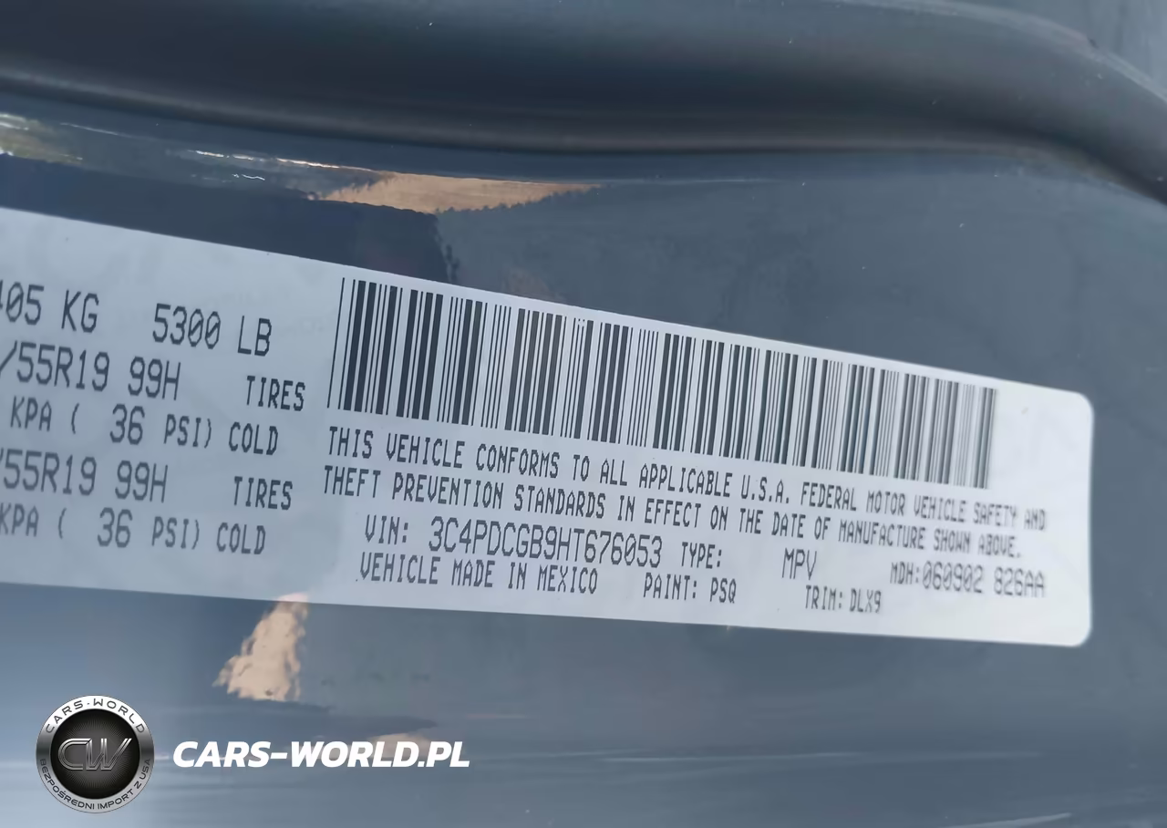 2017 Dodge Journey Crossroad Plus VIN:3C4PDCGB9HT676053 - 9