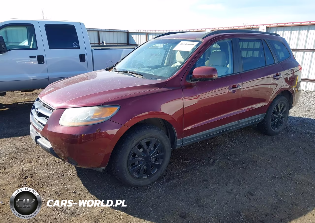 2008 Hyundai Santa Fe Gls VIN:5NMSG73D38H220742 - 2