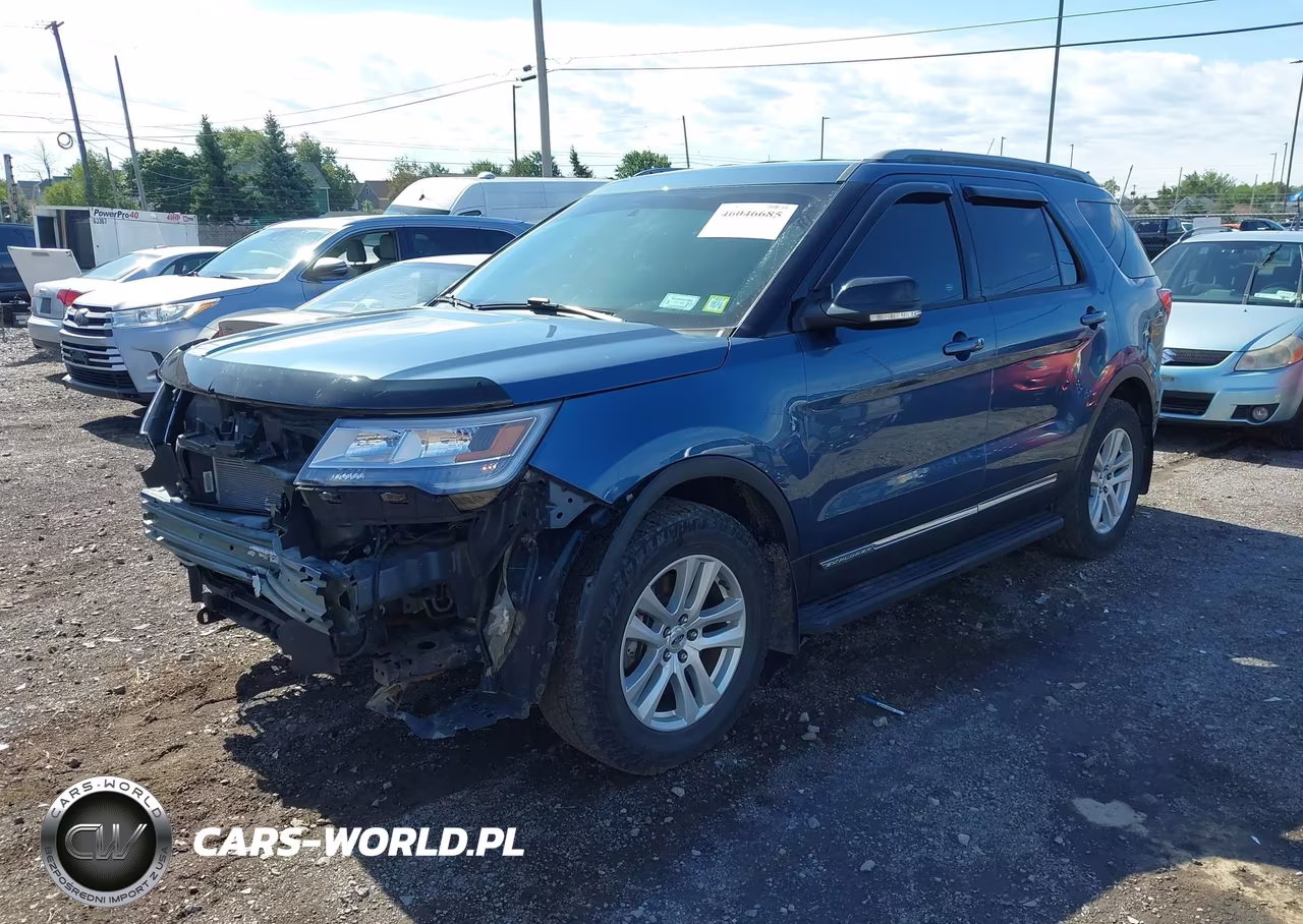 2018 Ford Explorer Xlt VIN:1FM5K8D89JGA87660 - 2