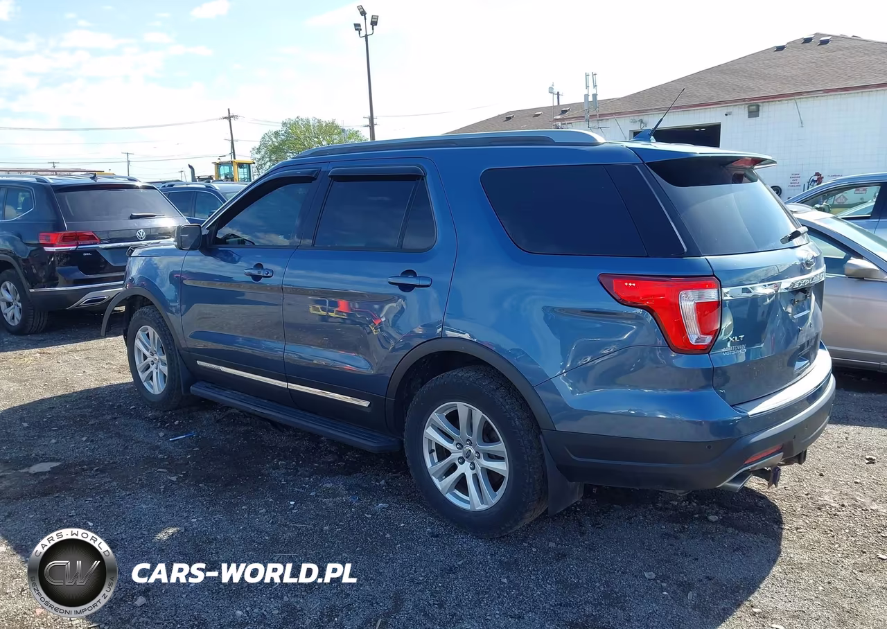 2018 Ford Explorer Xlt VIN:1FM5K8D89JGA87660 - 3