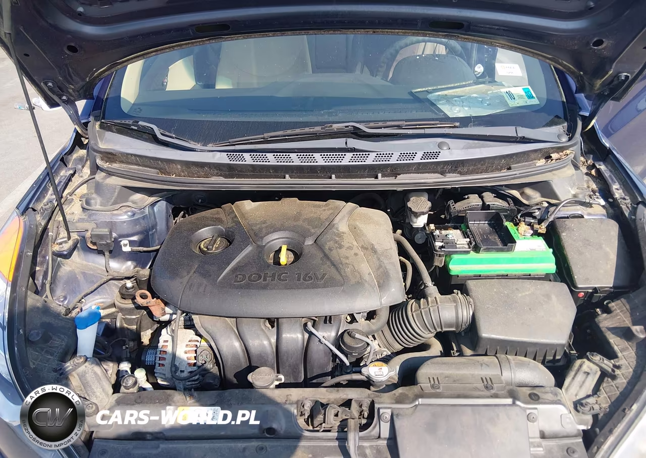 2013 Hyundai Elantra Gls VIN:5NPDH4AE1DH254627 - 10