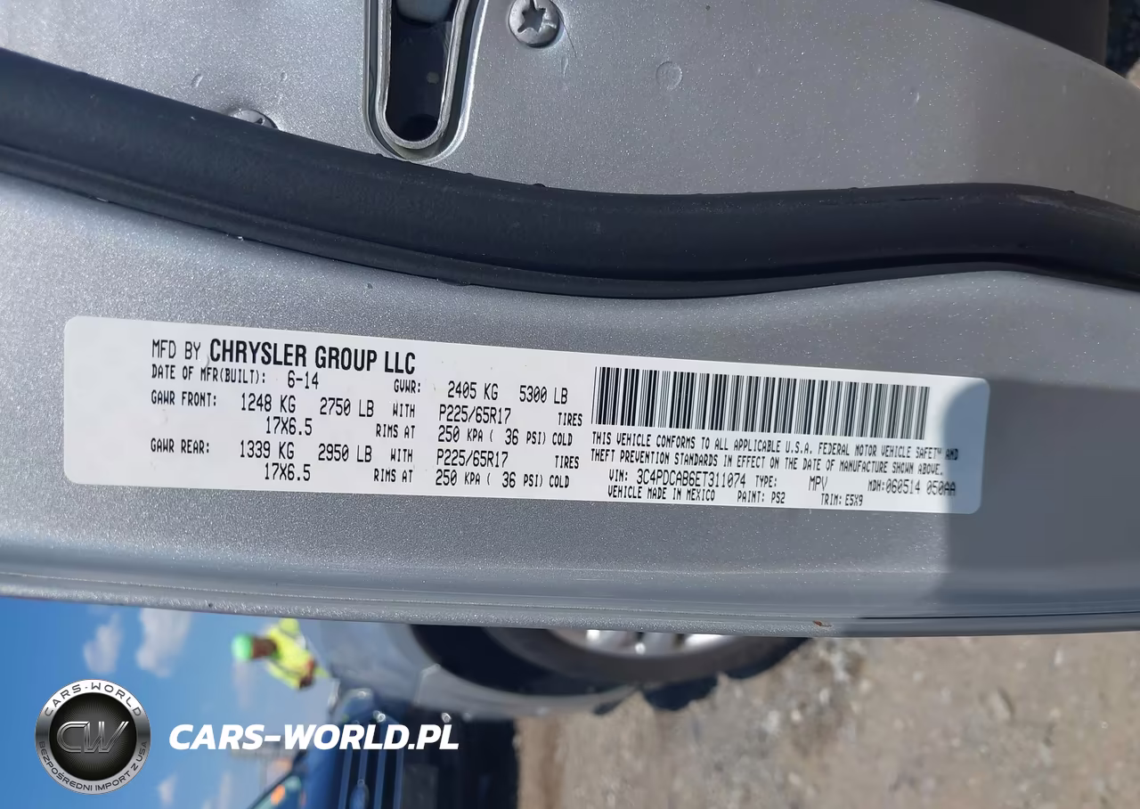 2014 Dodge Journey American Value Pkg VIN:3C4PDCAB6ET311074 - 9