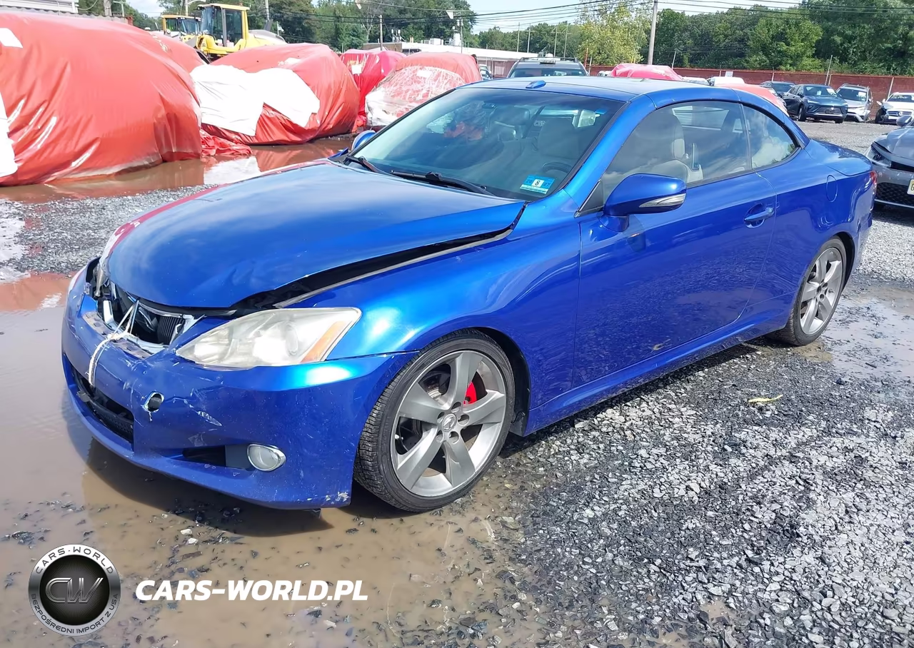 2010 Lexus Is 250C VIN:JTHFF2C2XA2501385 - 2