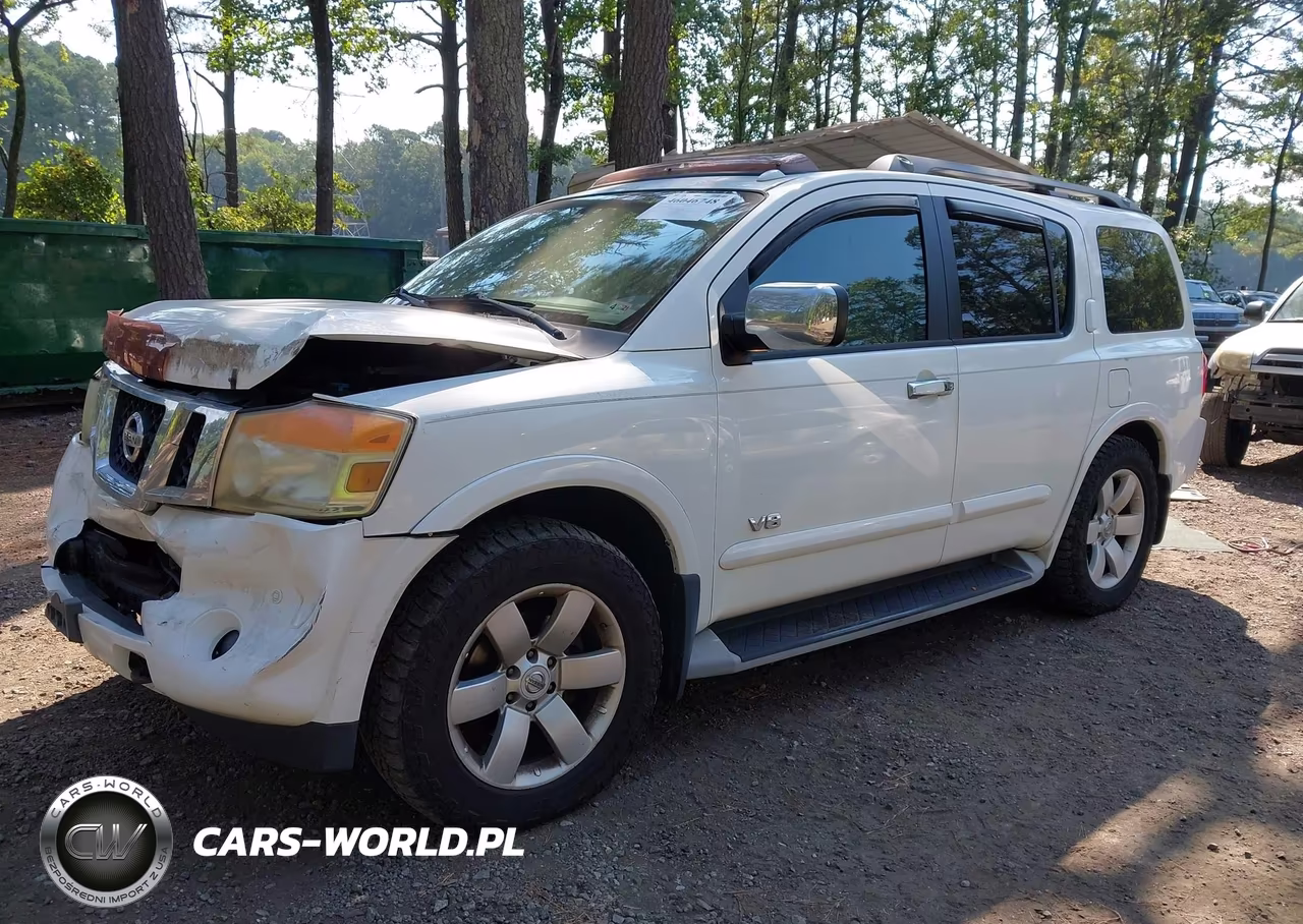 2008 Nissan Armada Le VIN:5N1AA08C98N633574 - 2