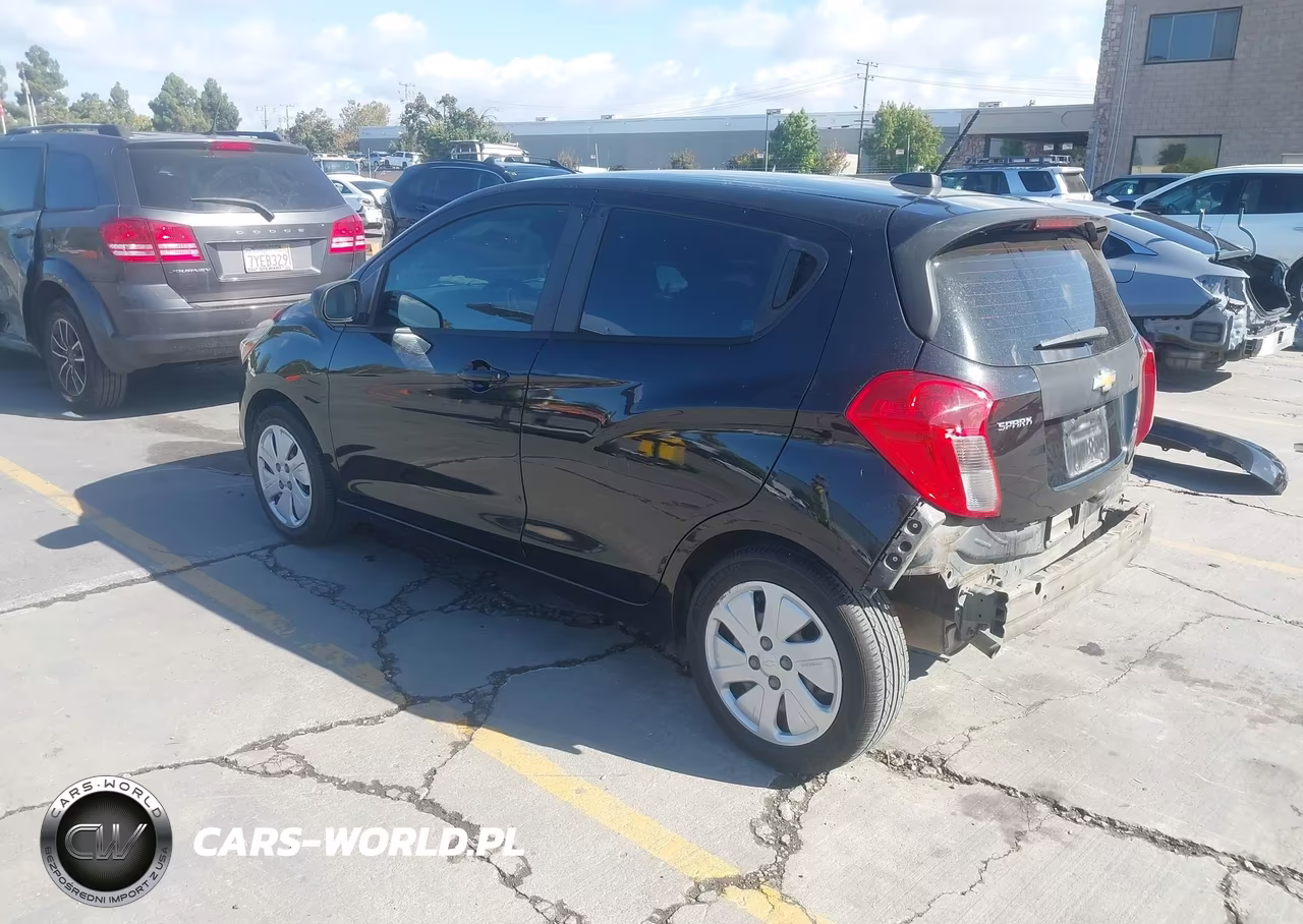 2017 Chevrolet Spark Ls Cvt VIN:KL8CB6SA1HC721124 - 3
