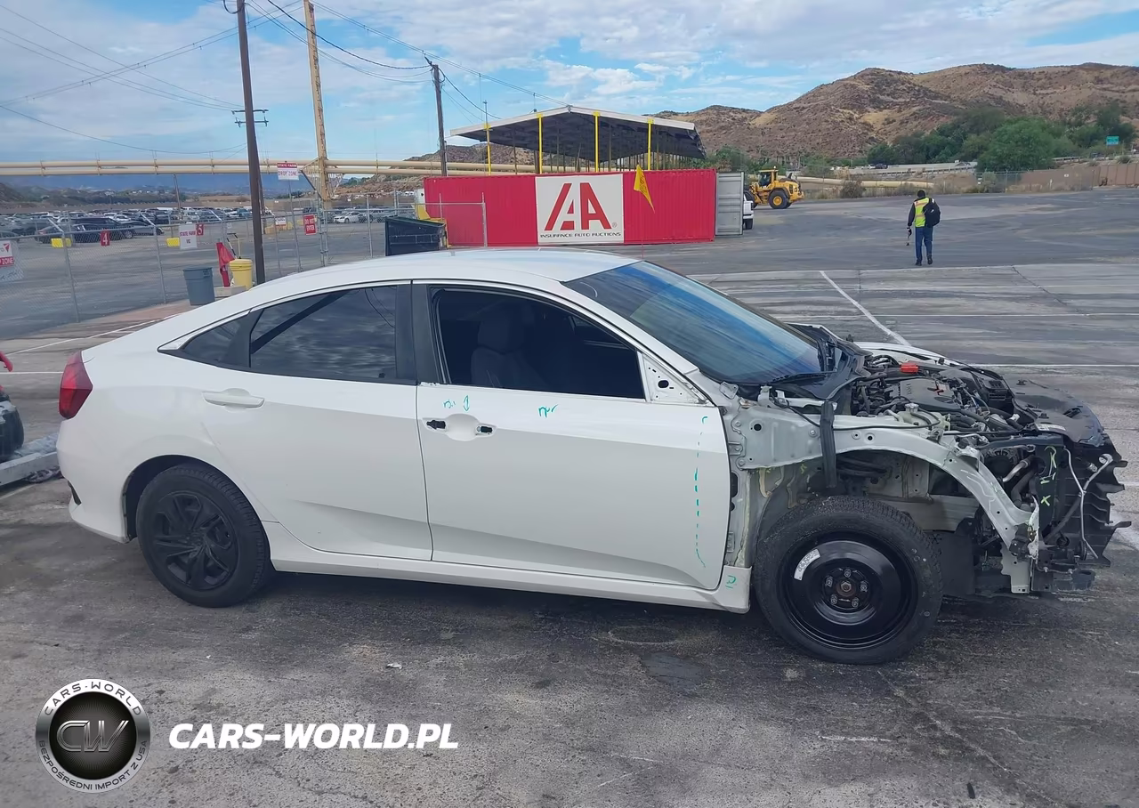 2019 Honda Civic Lx VIN:19XFC2F61KE205118 - 14