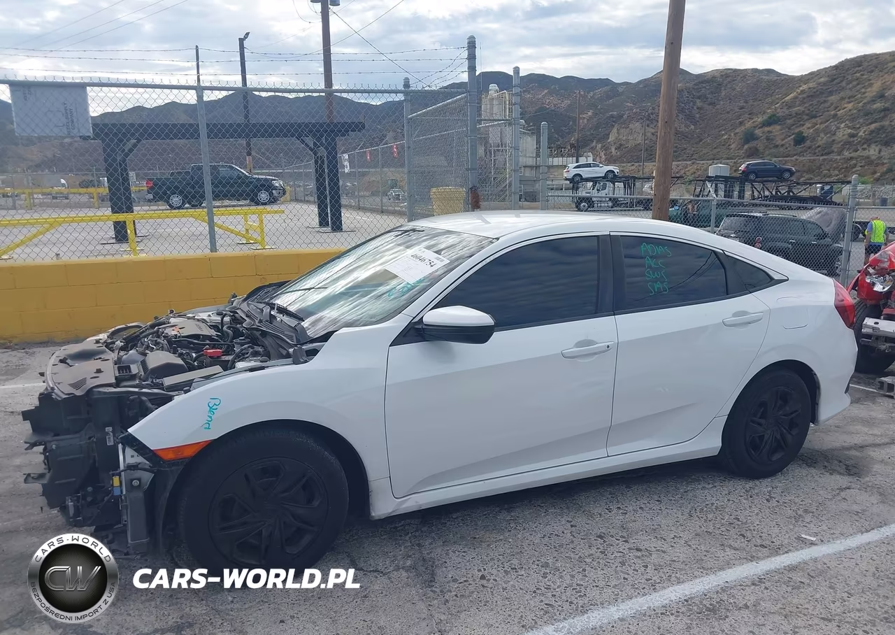2019 Honda Civic Lx VIN:19XFC2F61KE205118 - 15