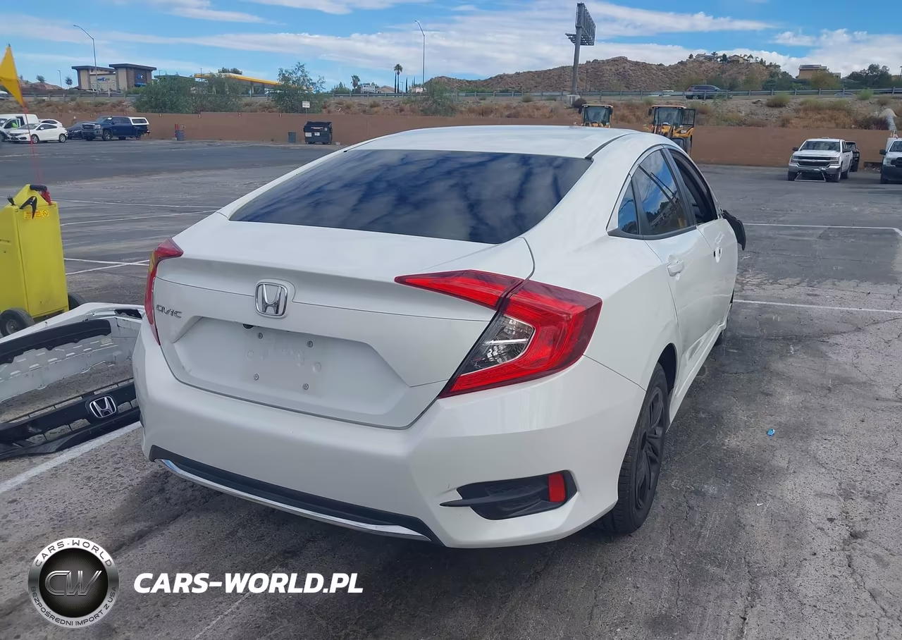 2019 Honda Civic Lx VIN:19XFC2F61KE205118 - 4
