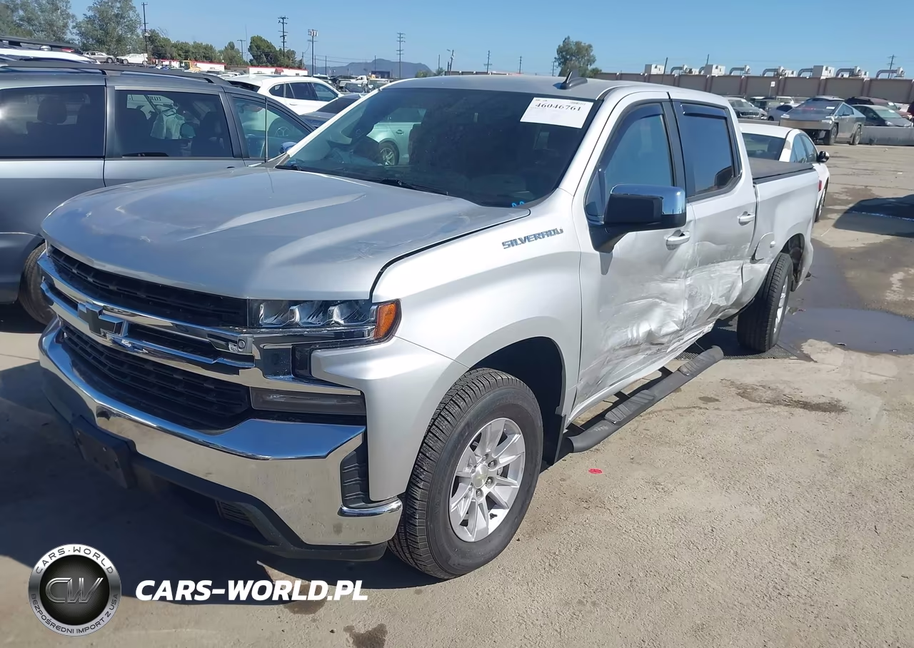 2020 Chevrolet Silverado 1500 2Wd Short Bed Lt VIN:1GCPWCED5LZ257228 - 2