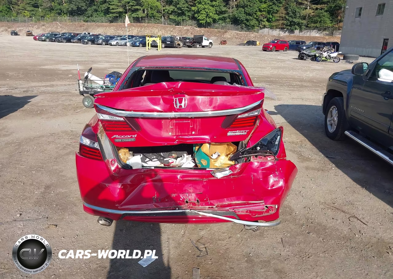 2017 Honda Accord Sport Se VIN:1HGCR2F10HA070796 - 16