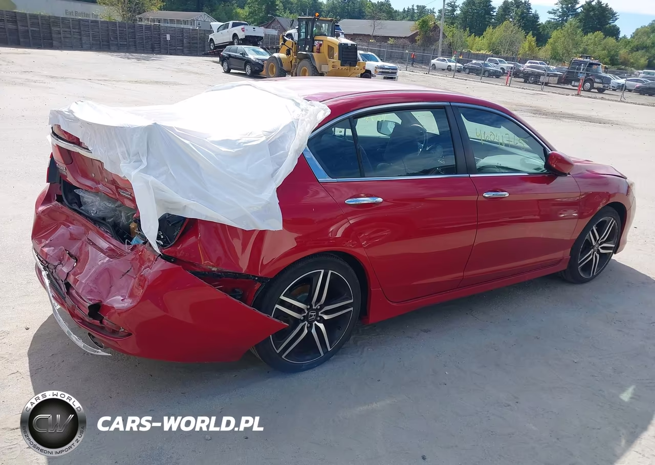 2017 Honda Accord Sport Se VIN:1HGCR2F10HA070796 - 4