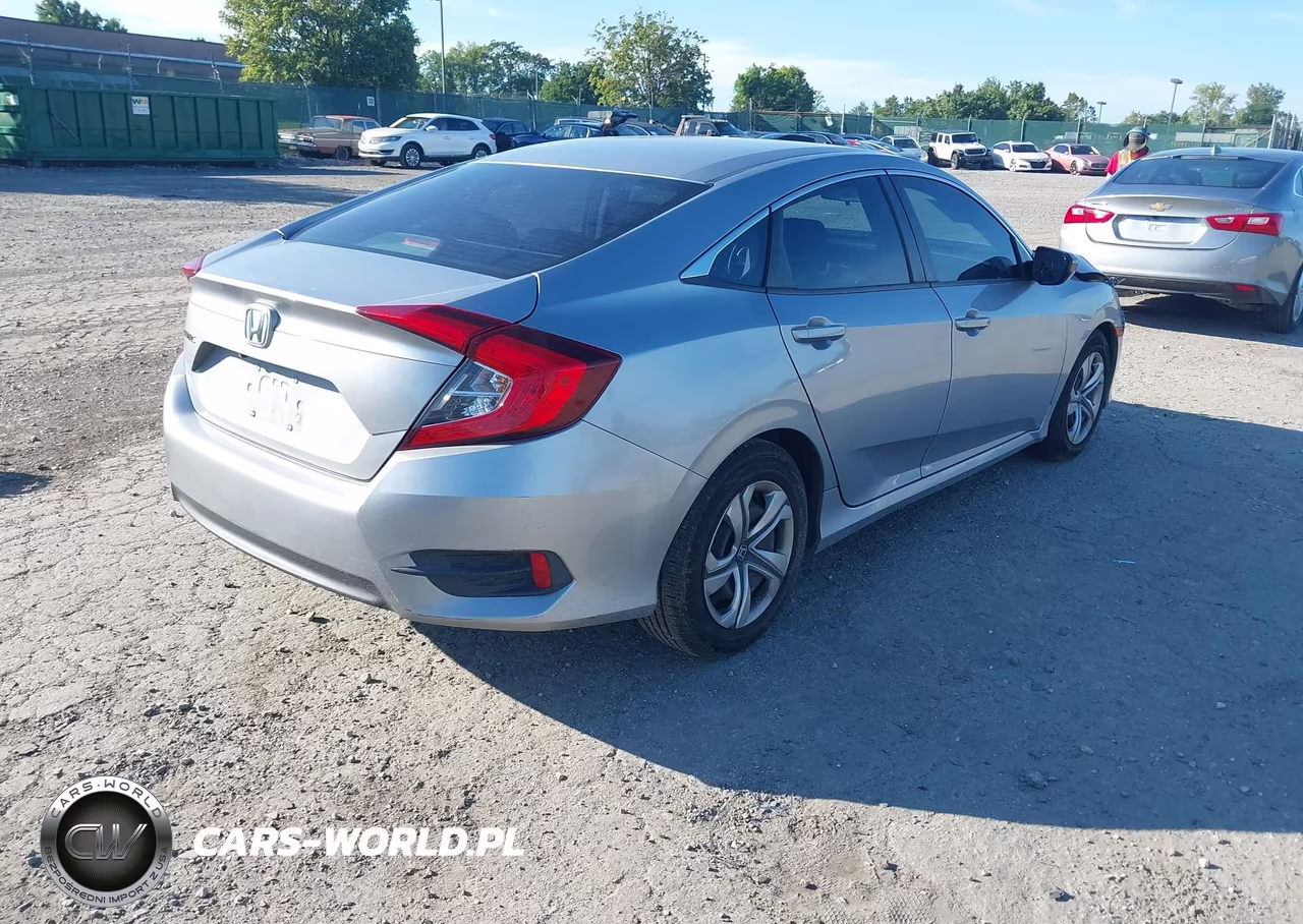 2016 Honda Civic Lx VIN:19XFC2F53GE099057 - 4