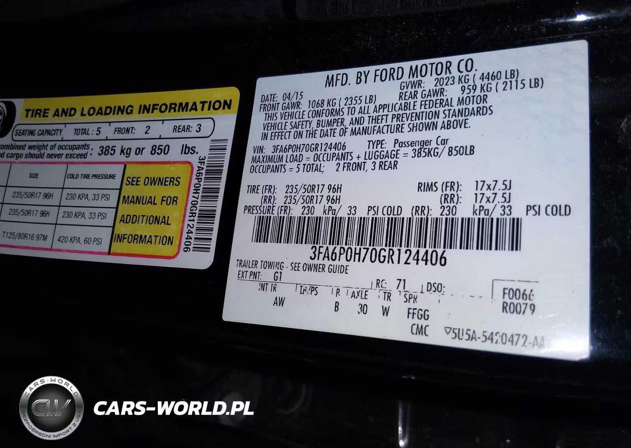 2016 Ford Fusion Se VIN:3FA6P0H70GR124406 - 9