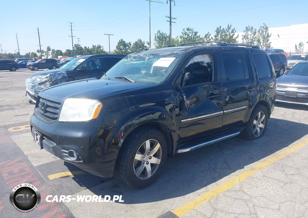 2012 Honda Pilot Touring VIN:5FNYF4H98CB030087 - 2