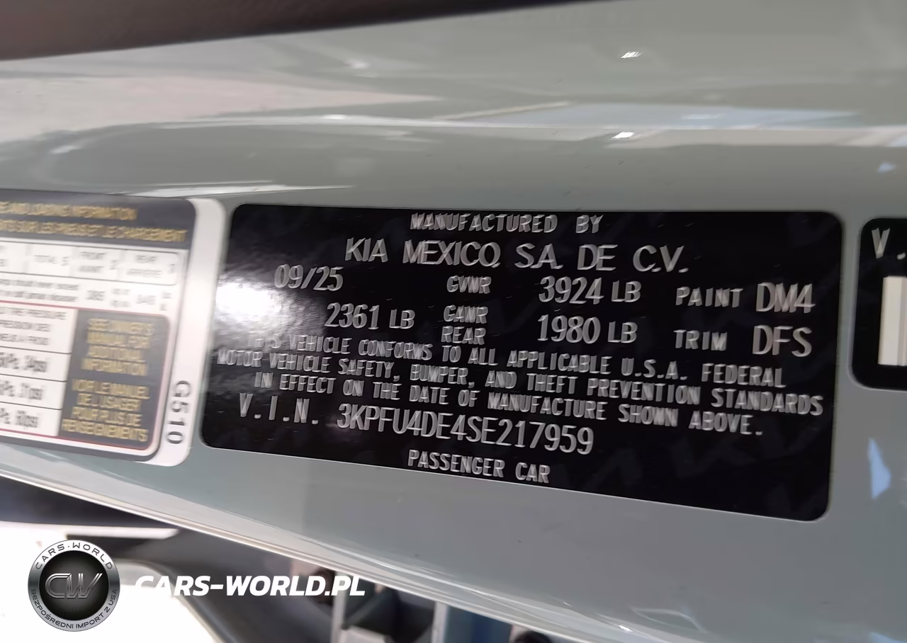 2025 Kia K4 Ex VIN:3KPFU4DE4SE217959 - 9