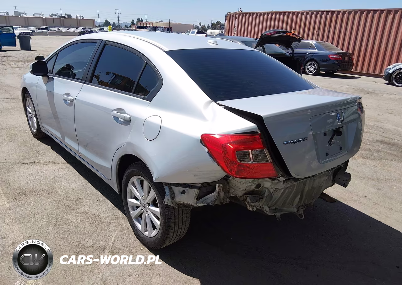 2012 Honda Civic Ex-L VIN:2HGFB2F93CH573739 - 3