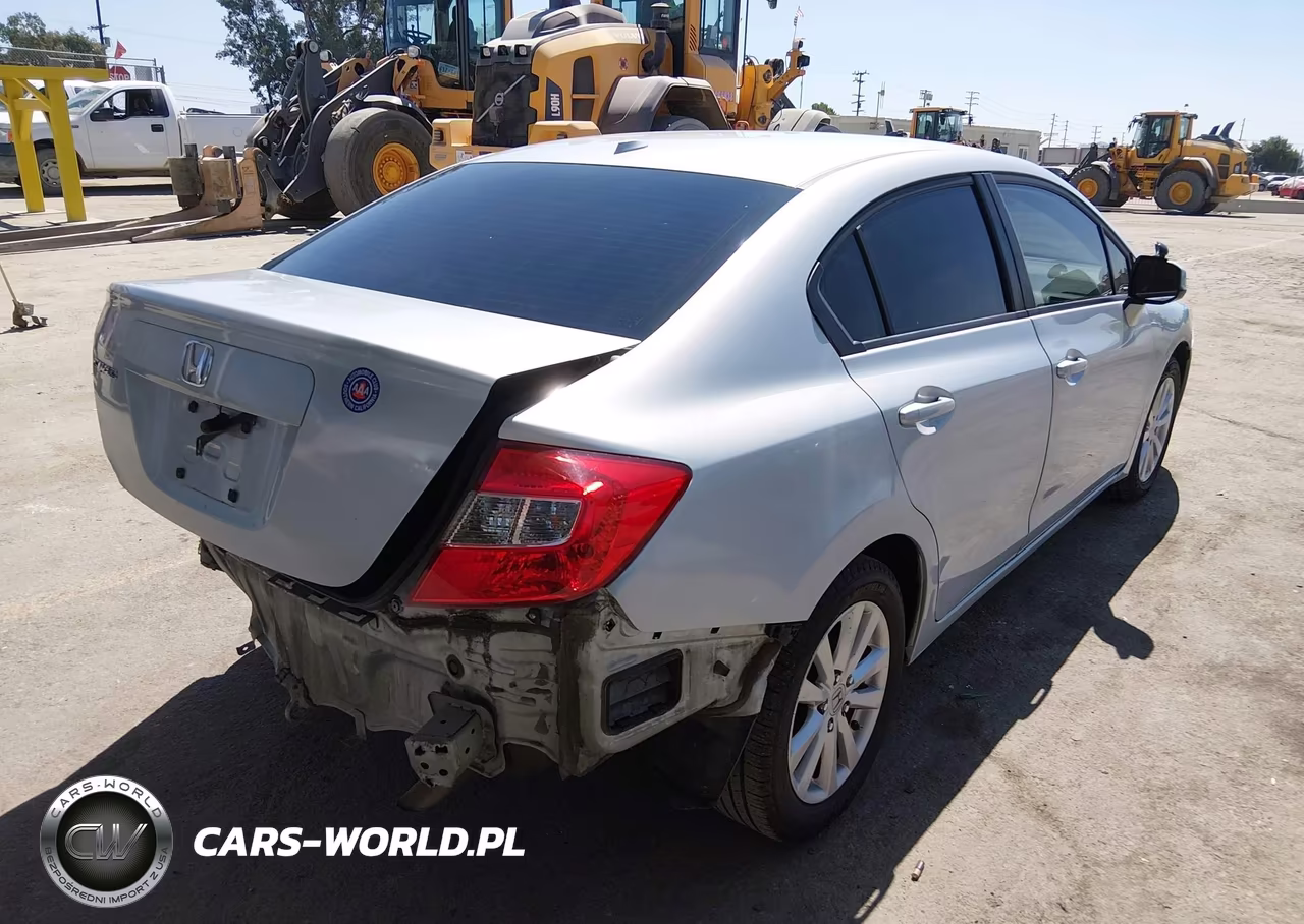 2012 Honda Civic Ex-L VIN:2HGFB2F93CH573739 - 4