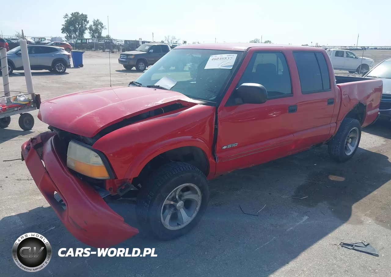 2002 GMC Sonoma Sls VIN:1GTDT13W32K130165 - 2