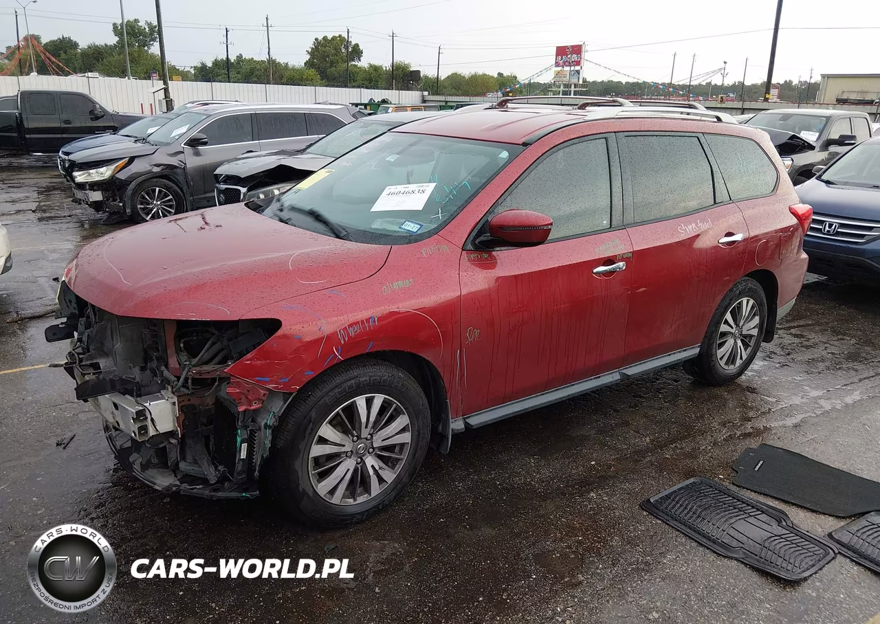 2017 Nissan Pathfinder Sv VIN:5N1DR2MN4HC613463 - 2