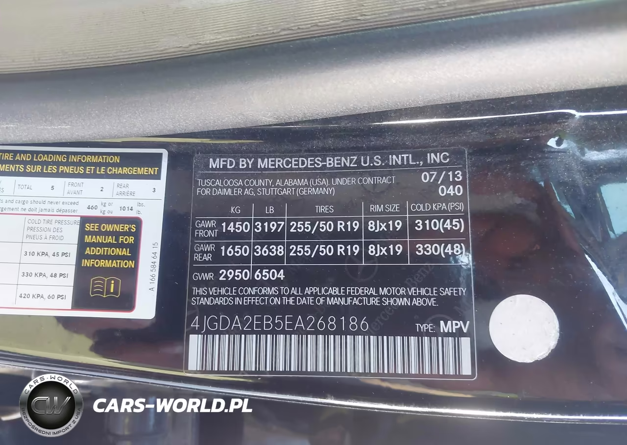 2014 Mercedes-Benz Ml 350 Bluetec 4Matic VIN:4JGDA2EB5EA268186 - 9