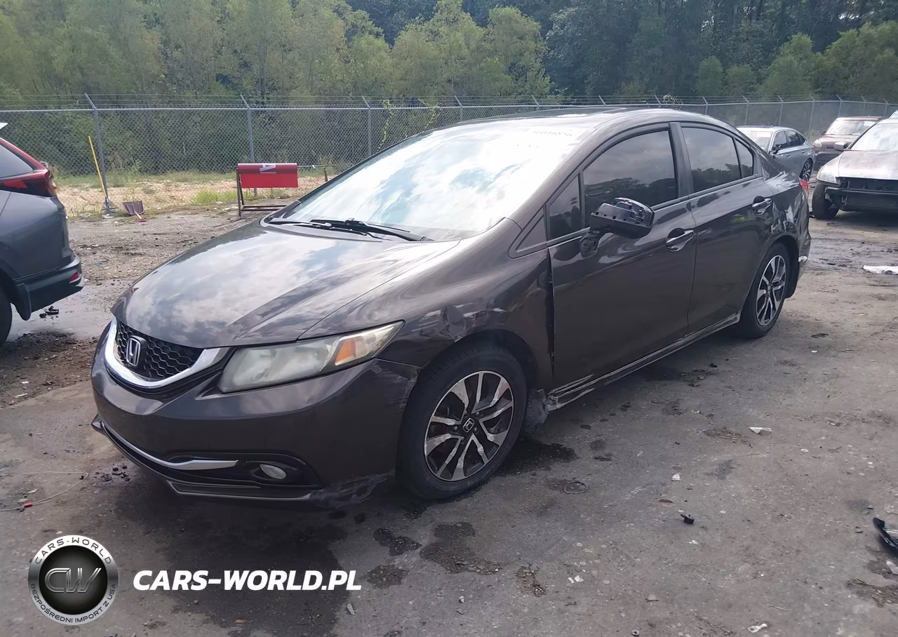 2013 Honda Civic Ex-L VIN:2HGFB2F99DH550208 - 2