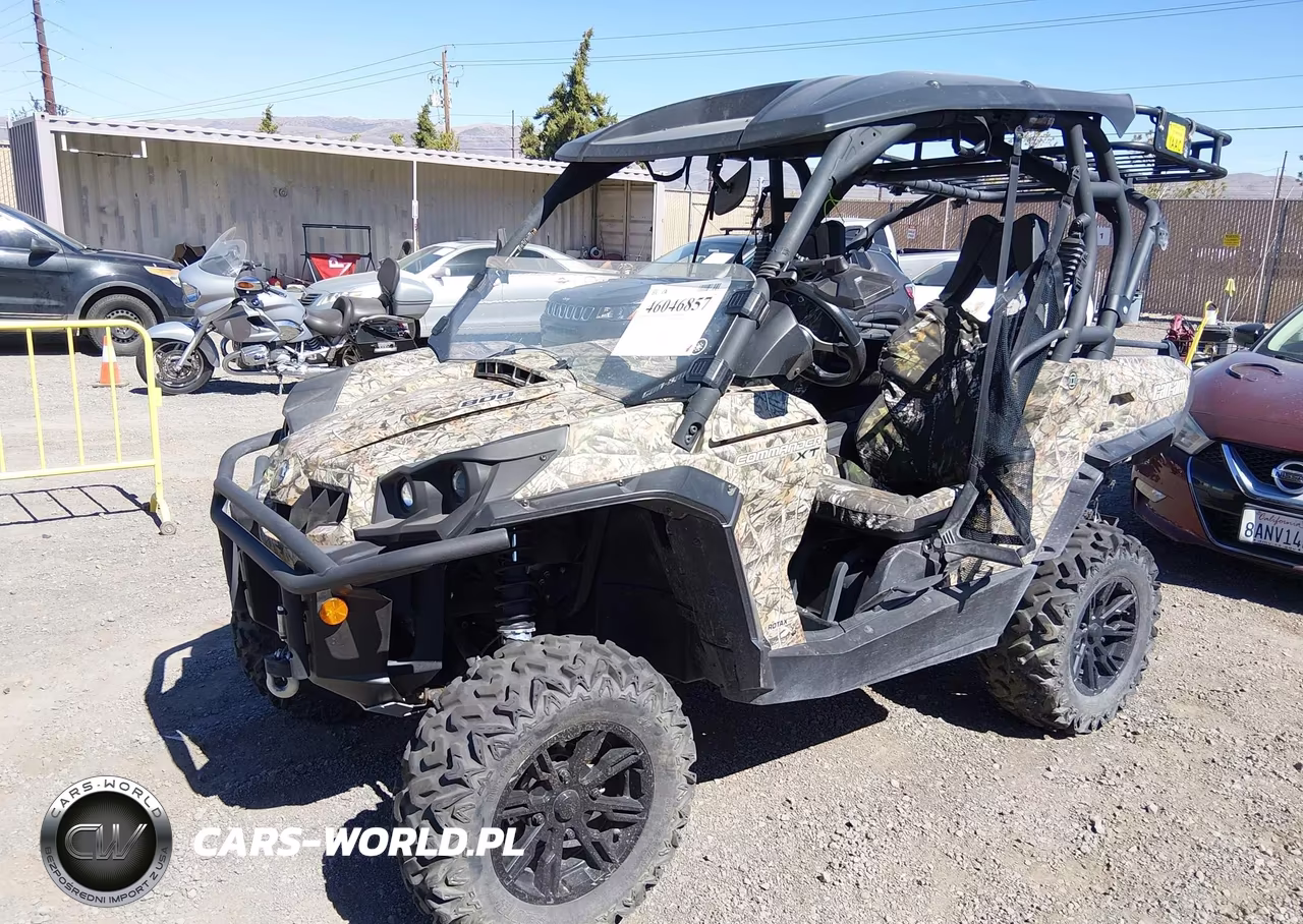 2014 Can-Am Commander 800R Xt VIN:3JBKKPN15EJ000517 - 2