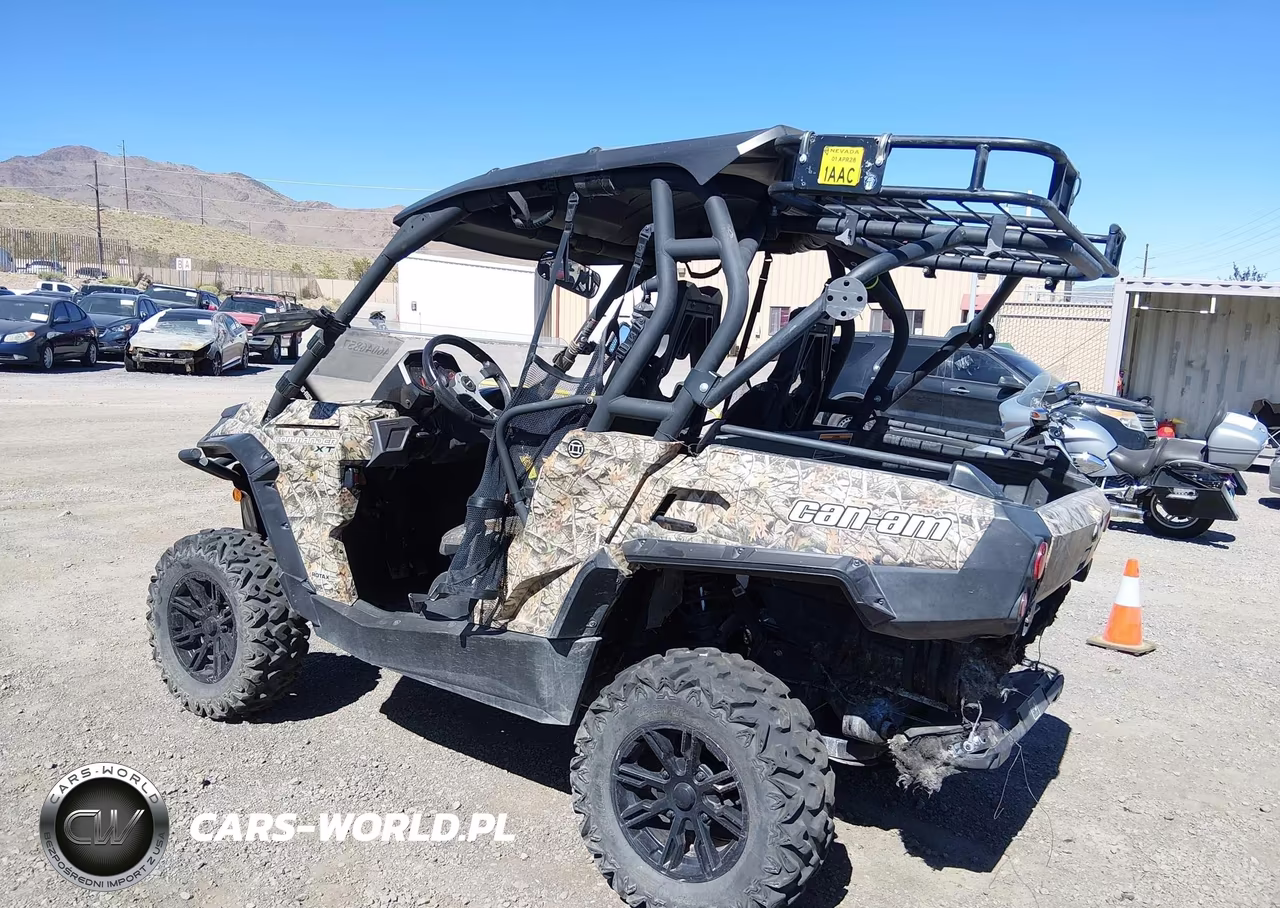 2014 Can-Am Commander 800R Xt VIN:3JBKKPN15EJ000517 - 3