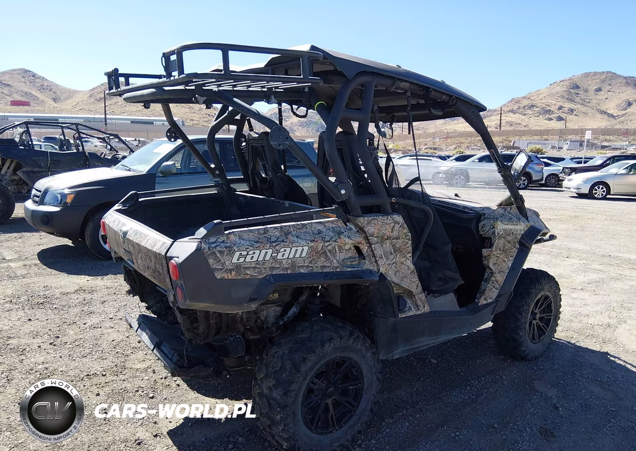 2014 Can-Am Commander 800R Xt VIN:3JBKKPN15EJ000517 - 4