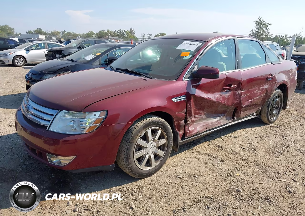 2008 Ford Taurus Sel VIN:1FAHP24W18G126837 - 2