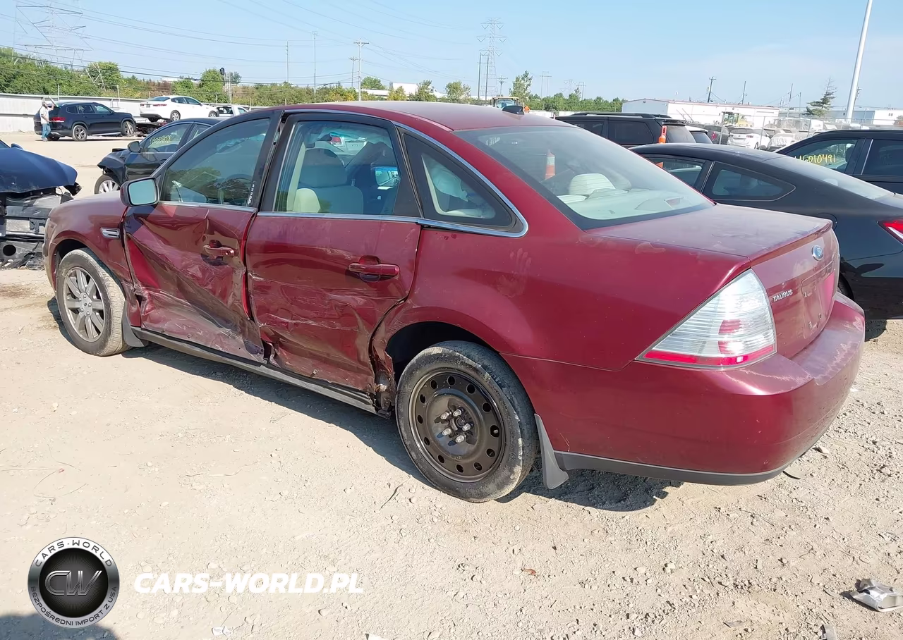 2008 Ford Taurus Sel VIN:1FAHP24W18G126837 - 3