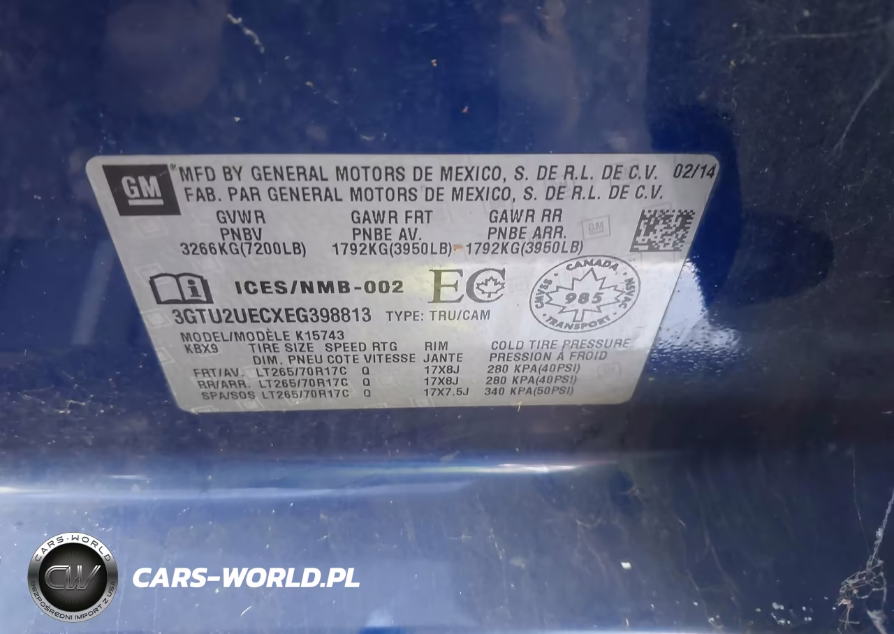 2014 GMC Sierra 1500 Sle VIN:3GTU2UECXEG398813 - 9