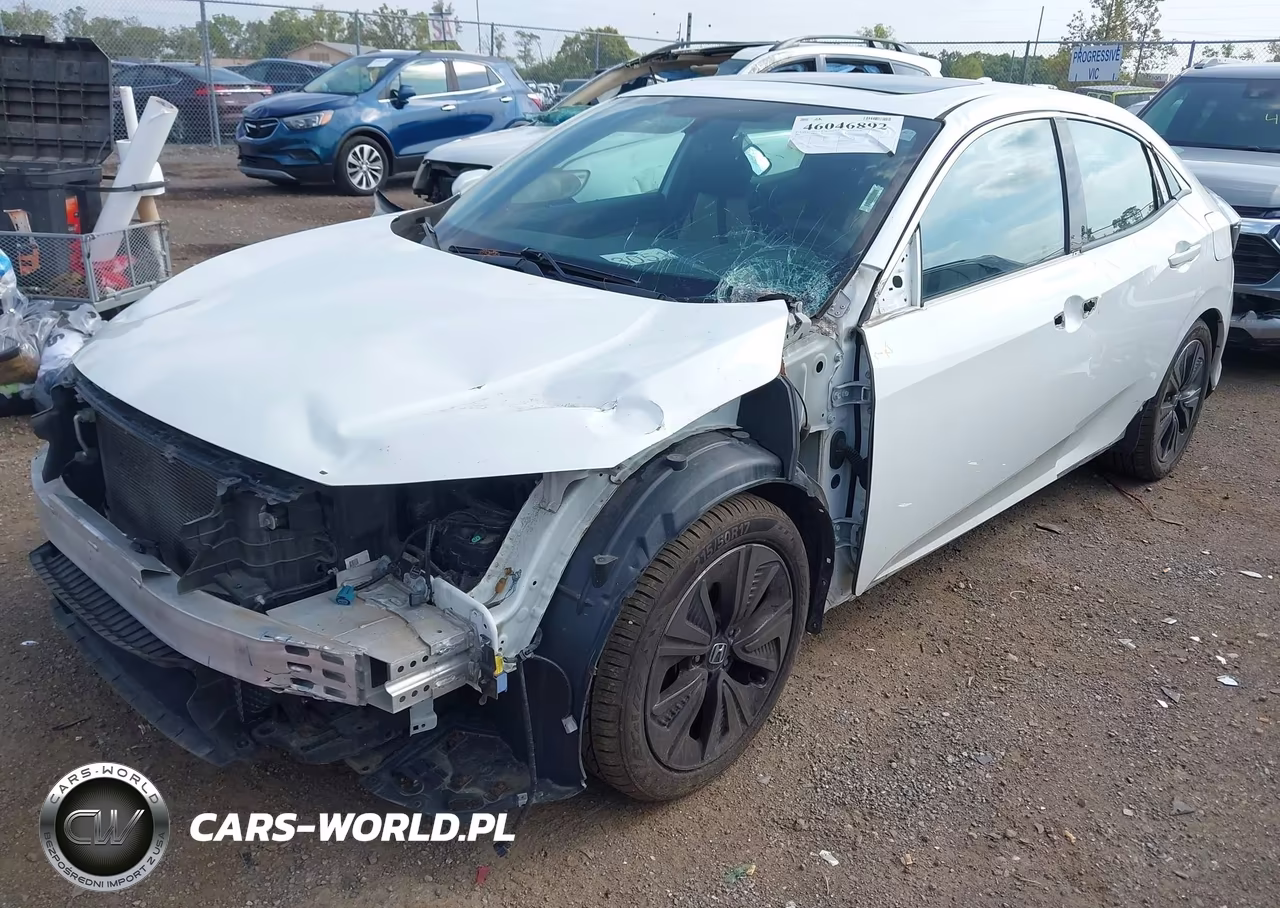 2017 Honda Civic Ex VIN:SHHFK7H58HU232922 - 2