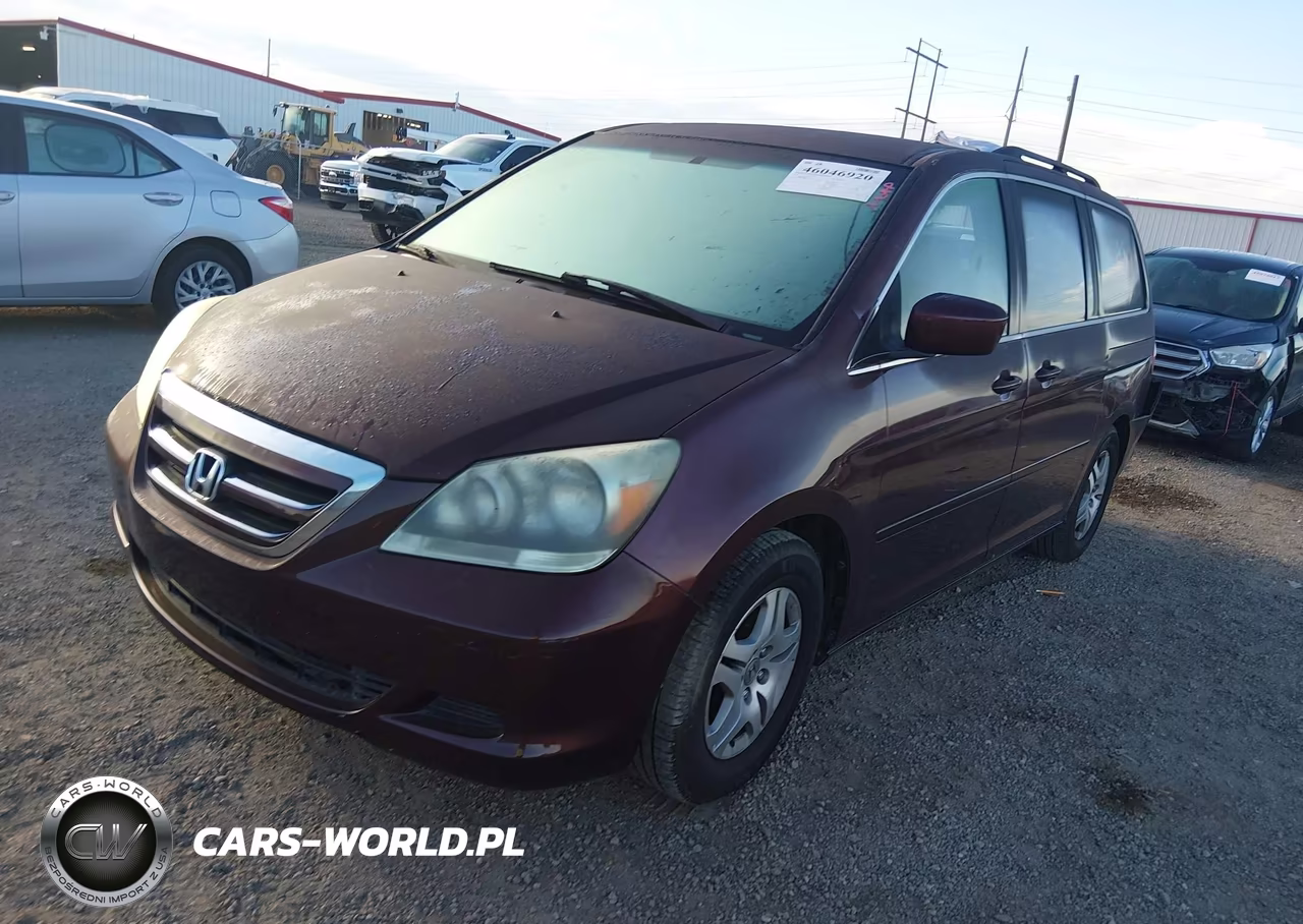 2007 Honda Odyssey Ex VIN:5FNRL38447B117129 - 2