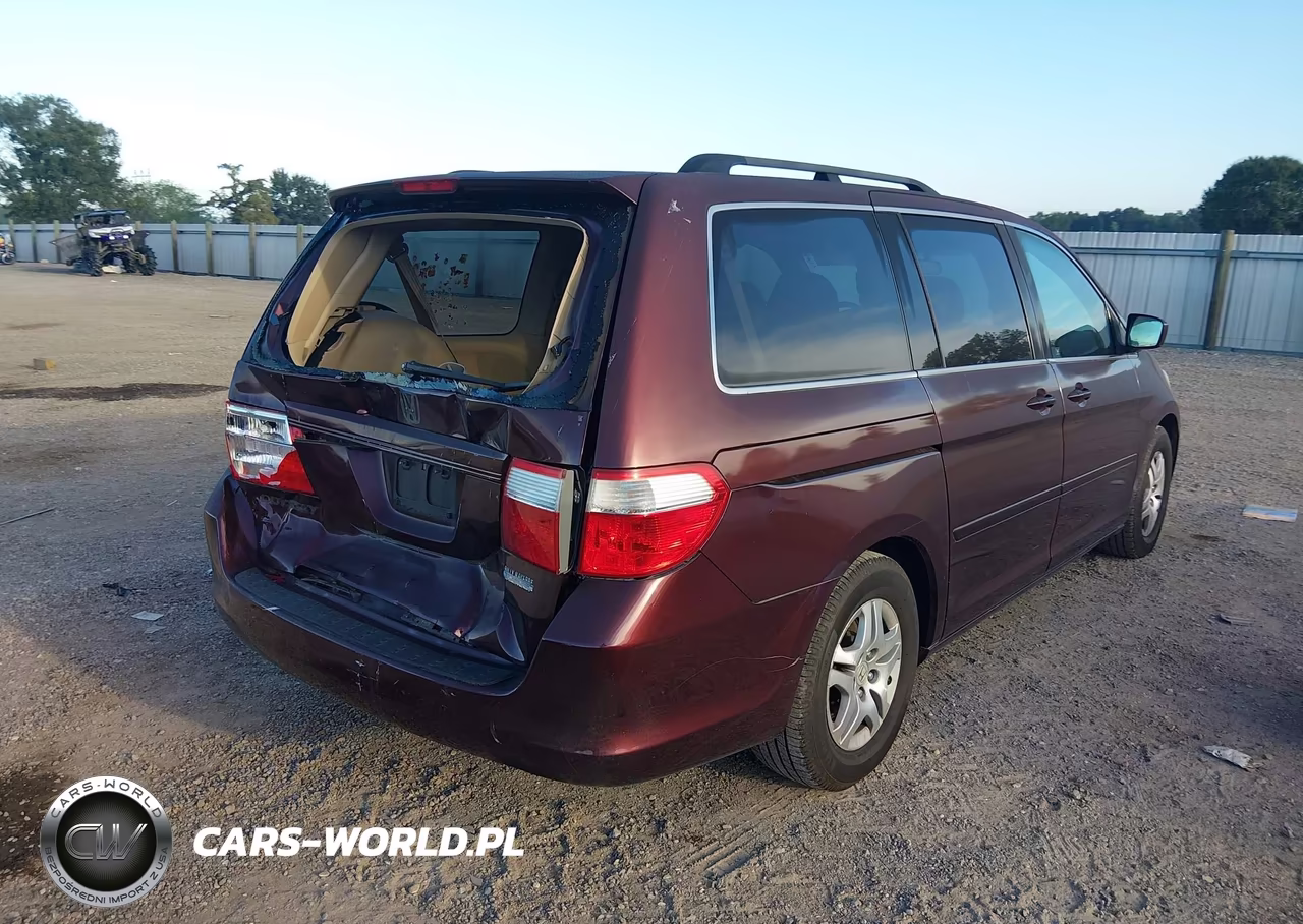 2007 Honda Odyssey Ex VIN:5FNRL38447B117129 - 4