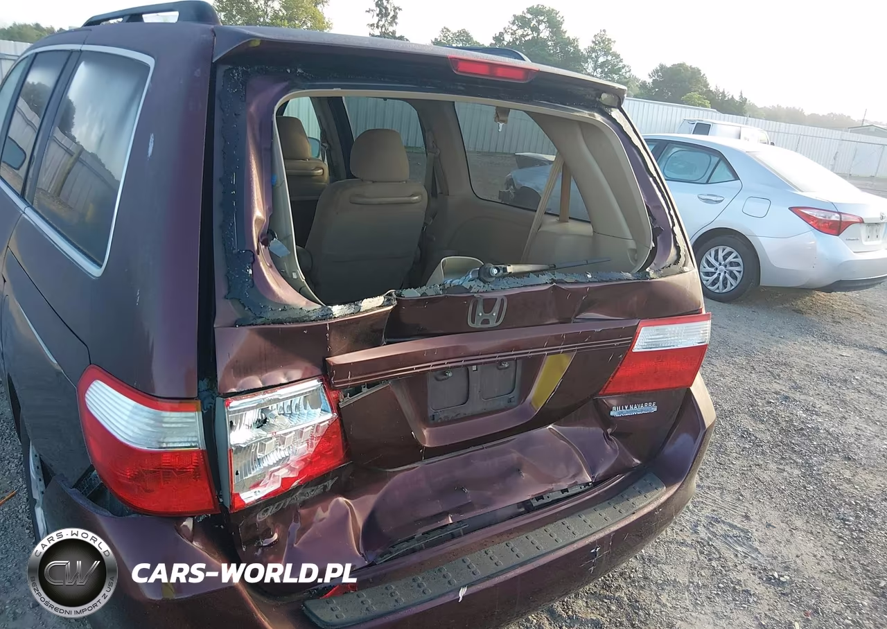 2007 Honda Odyssey Ex VIN:5FNRL38447B117129 - 6