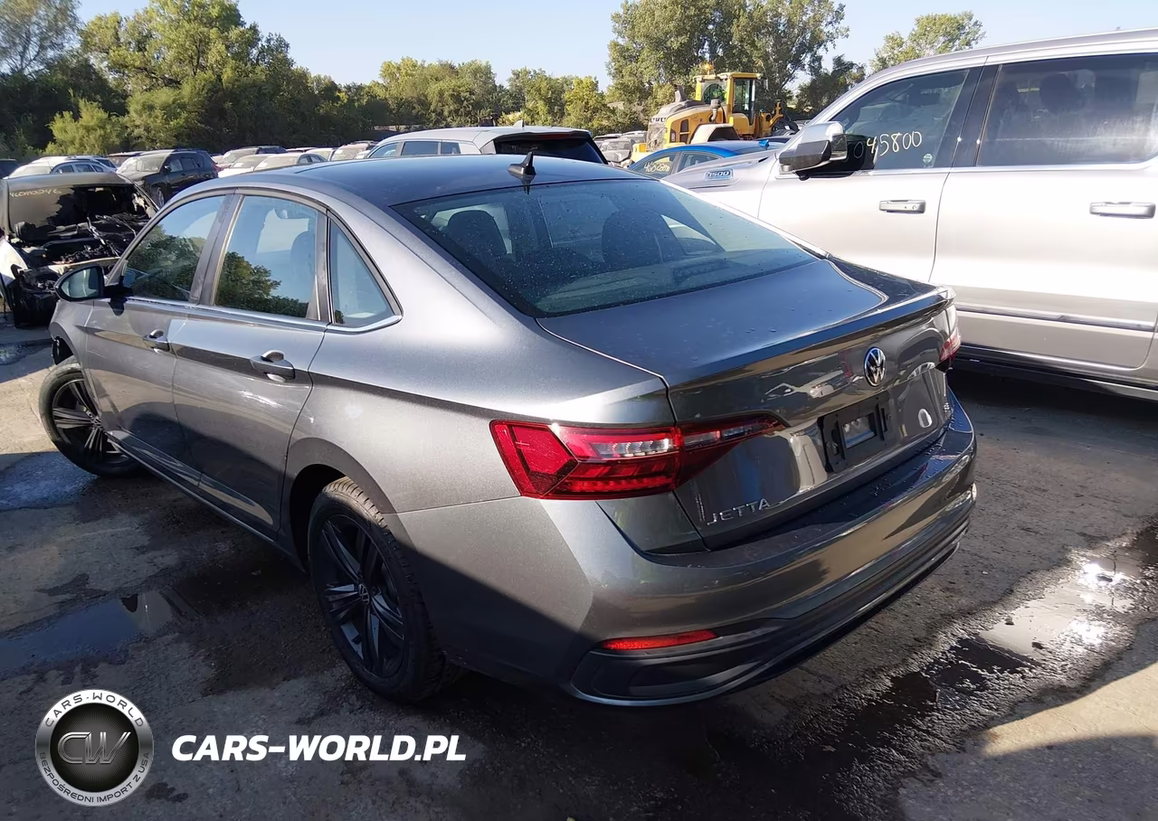 2022 Volkswagen Jetta 1.5T Se VIN:3VW7M7BUXNM014226 - 3