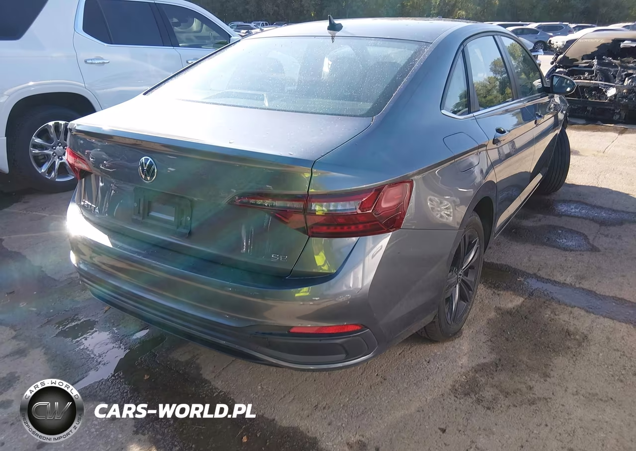 2022 Volkswagen Jetta 1.5T Se VIN:3VW7M7BUXNM014226 - 4