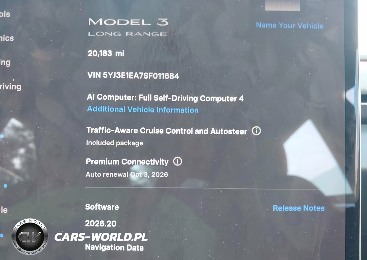 2025 Tesla Model 3 Long Range Rear-Wheel Drive-Standard Rear-Wheel Drive VIN:5YJ3E1EA7SF011684 - 7