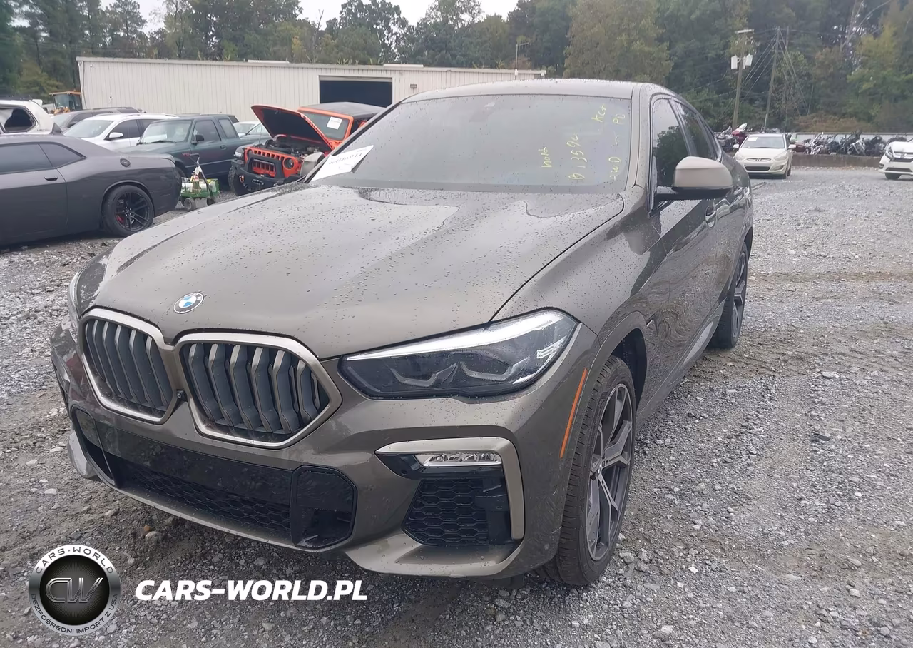 2020 BMW X6 M50I VIN:5UXCY8C05L9B13590 - 2