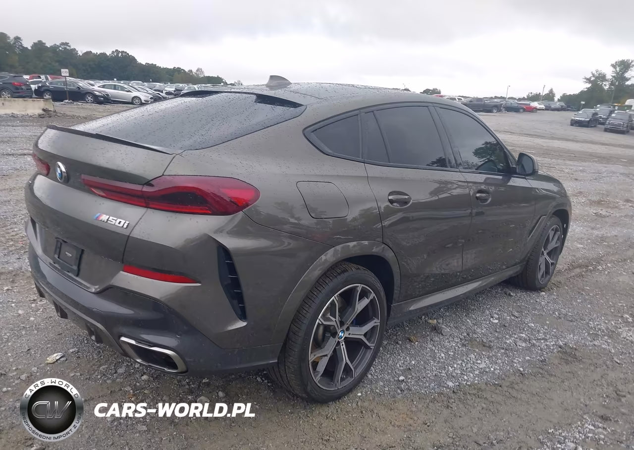 2020 BMW X6 M50I VIN:5UXCY8C05L9B13590 - 4