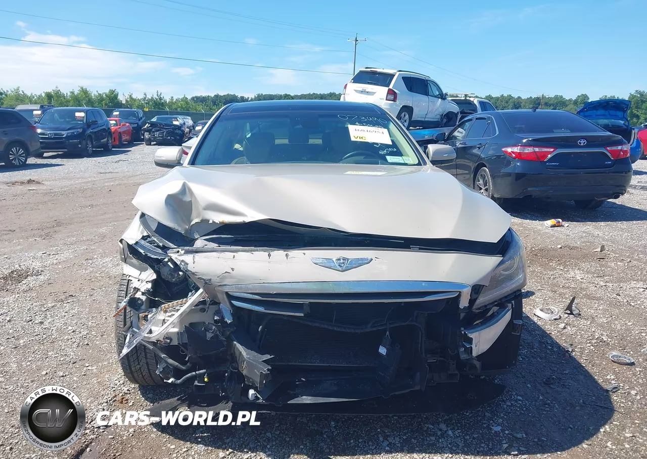 2015 Hyundai Genesis 3.8 VIN:KMHGN4JEXFU073990 - 12