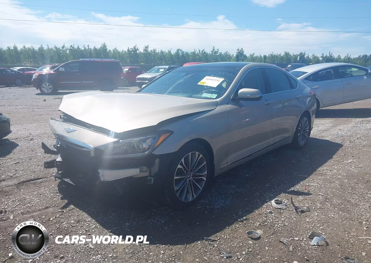 2015 Hyundai Genesis 3.8 VIN:KMHGN4JEXFU073990 - 2