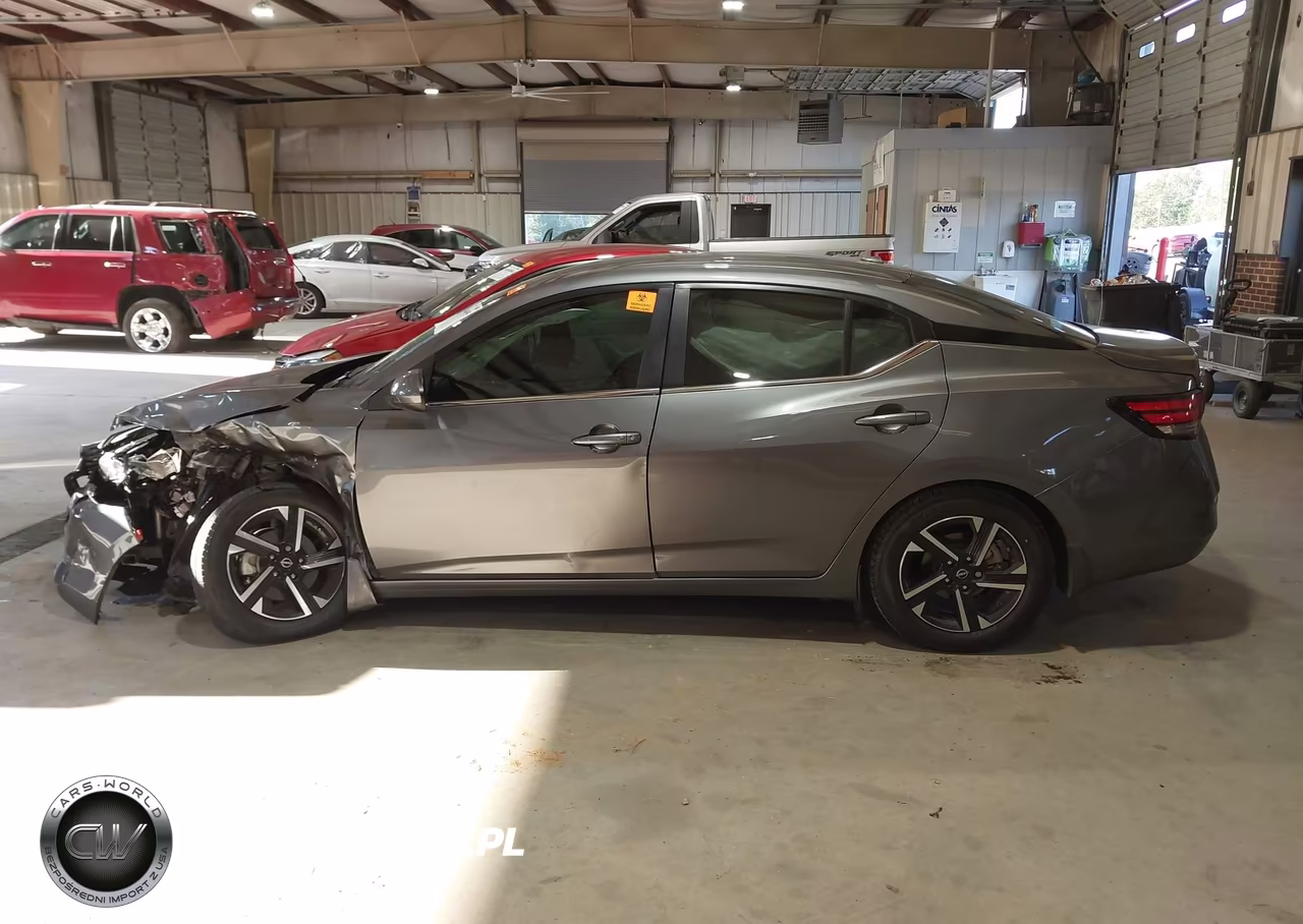 2025 Nissan Sentra Sv VIN:3N1AB8CV9SY252443 - 14