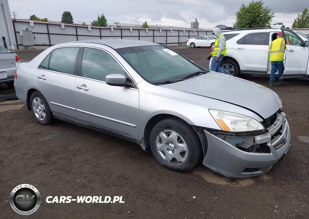 2007 Honda Accord 2.4 Lx VIN:1HGCM56457A168635 - 1