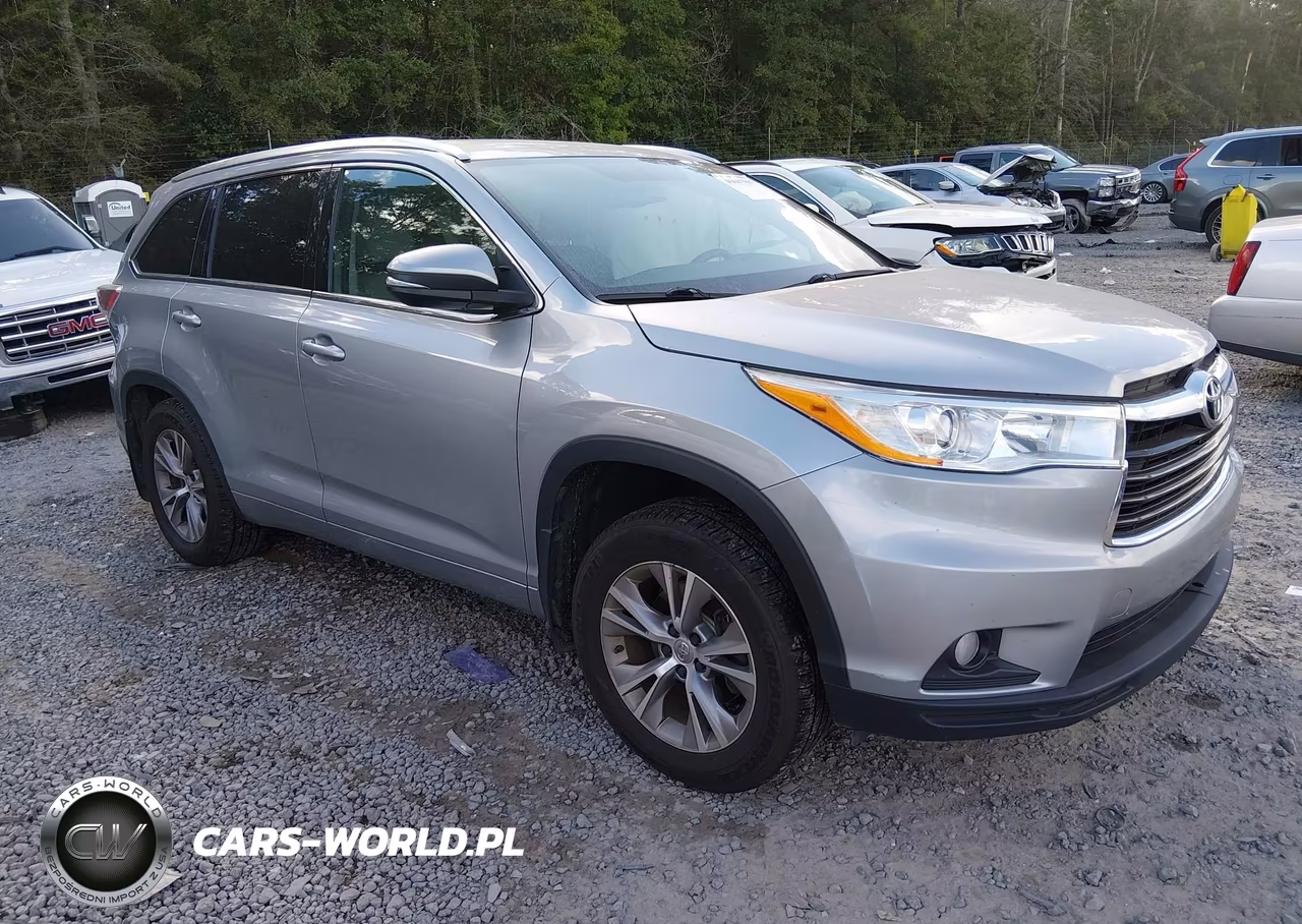 2014 Toyota Highlander Xle V6