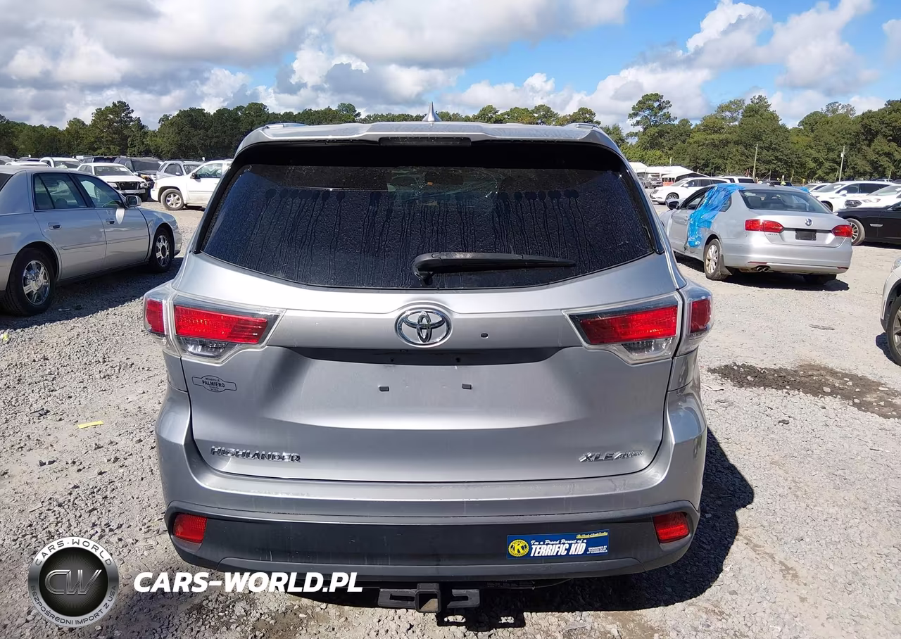 2014 Toyota Highlander Xle V6 VIN:5TDJKRFHXES024567 - 16