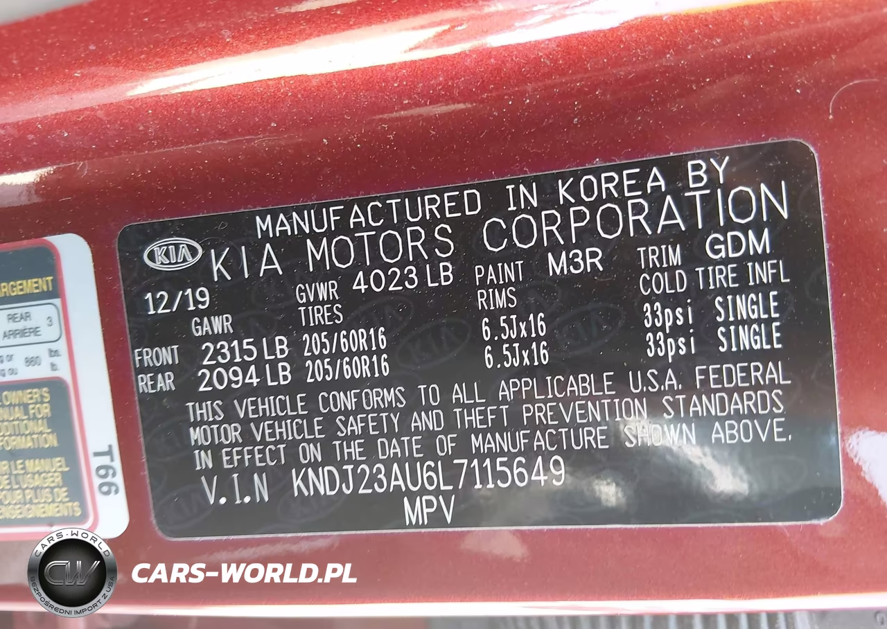 2020 Kia Soul Lx VIN:KNDJ23AU6L7115649 - 9